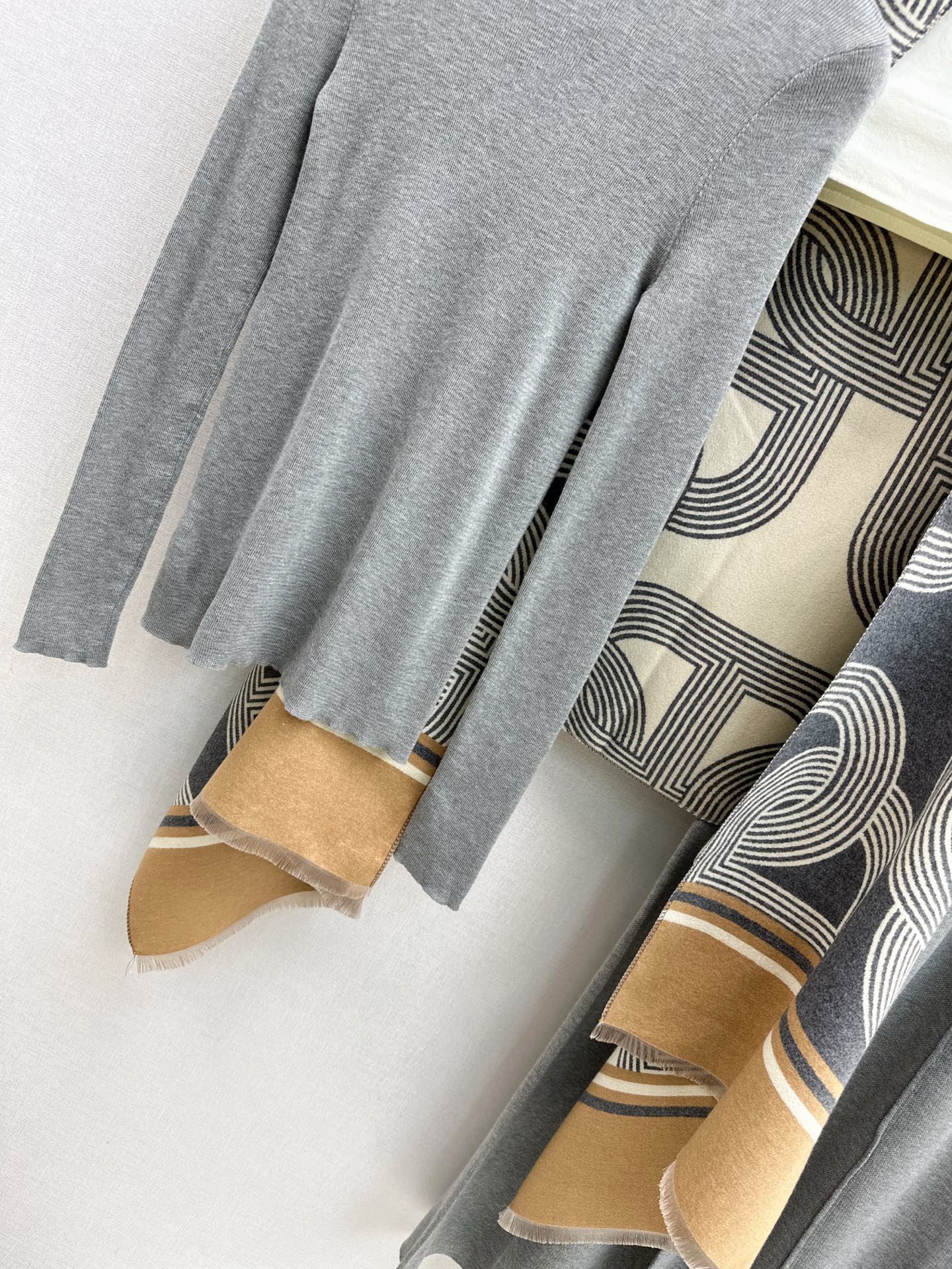 HERMES 25S THREE-PIECE KNIT SET 223