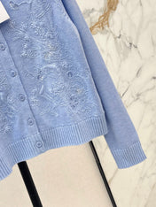 DIOR 25S ROUND-NECK CARDIGAN 540