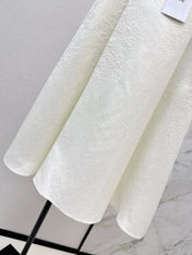 DIOR 25S WHITE FLARED SKIRT 514