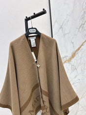 MAX MARA 25S JACQUARD CAPE COAT 009