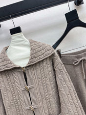 MAX MARA 25S OVERSIZED KNIT SET 033
