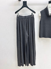 HERMES 26S SLEEVELESS TOP AND STRAIGHT-LEG TROUSERS SET 754