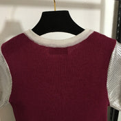 CHANEL 26S SHORT-SLEEVE KNIT TOP 849