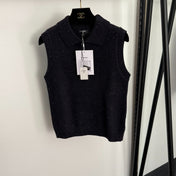CHANEL 25S SLEEVELESS CROCHET VEST 338