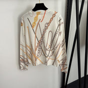 HERMES 25S LONG-SLEEVE KNIT SWEATER 272