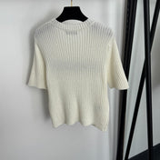 DIOR 26S SHORT-SLEEVE KNIT TOP 1130