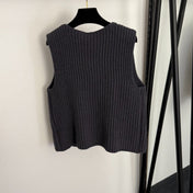 CHANEL 26S KNIT SLEEVELESS TOP 1012