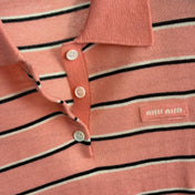 MIUMIU 26S KNIT POLO SHIRT 1005