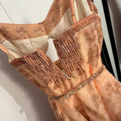 ZIMMERMANN 26S PATTERNED CAMI DRESS STYLE 10