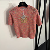 LOEWE 26S SHORT SLEEVE KNIT TOP 486