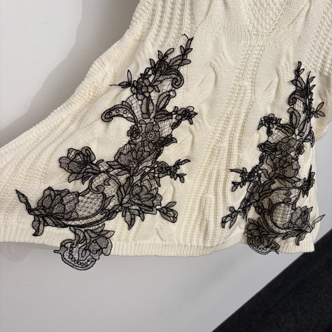 VALENTINO 26S SLEEVELESS KNIT MINI DRESS 419