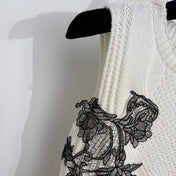 VALENTINO 26S SLEEVELESS KNIT MINI DRESS 419