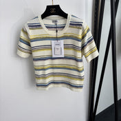 CHANEL 26S SHORT-SLEEVE KNIT TOP 1353
