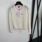 CHANEL 26S LONG-SLEEVE KNIT SWEATER 1490