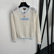 CHANEL 26S LONG-SLEEVE KNIT SWEATER 1490