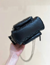 CHANEL CAMERA BAG 23 IN CONGO BLACK SHINY CALFSKIN