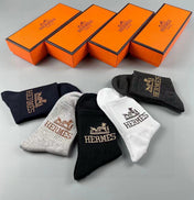 HERMES 26S CREW SOCKS 111942 (1 BOX)