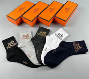 HERMES 26S ANKLE SOCKS 135118 (1 BOX)
