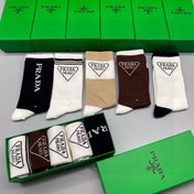 PRADA 26S CREW SOCKS 177242 (1 BOX)
