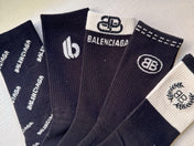 BALENCIAGA 26S CREW SOCKS 293236 (1 BOX)