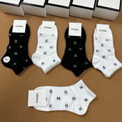 CHANEL 26S ANKLE SOCKS 405401 (1 BOX)