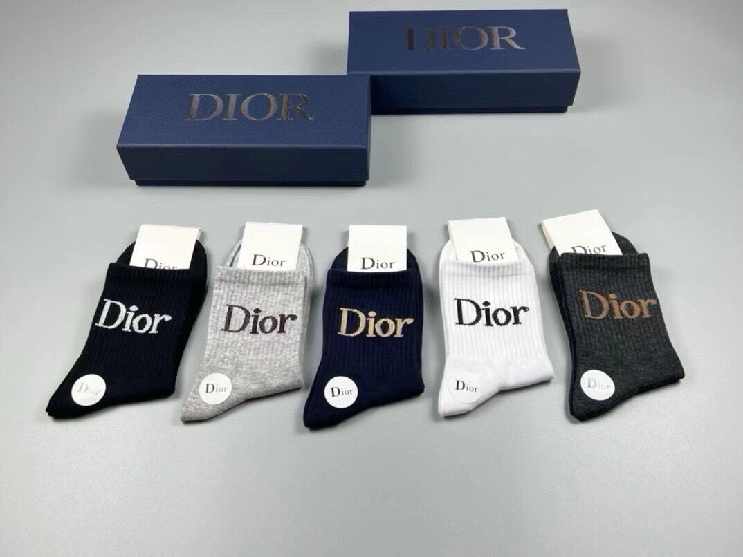 DIOR 26S ANKLE SOCKS 412461 (1 BOX)