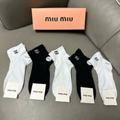 MIUMIU 26S ANKLE SOCKS 415738 (1 BOX)