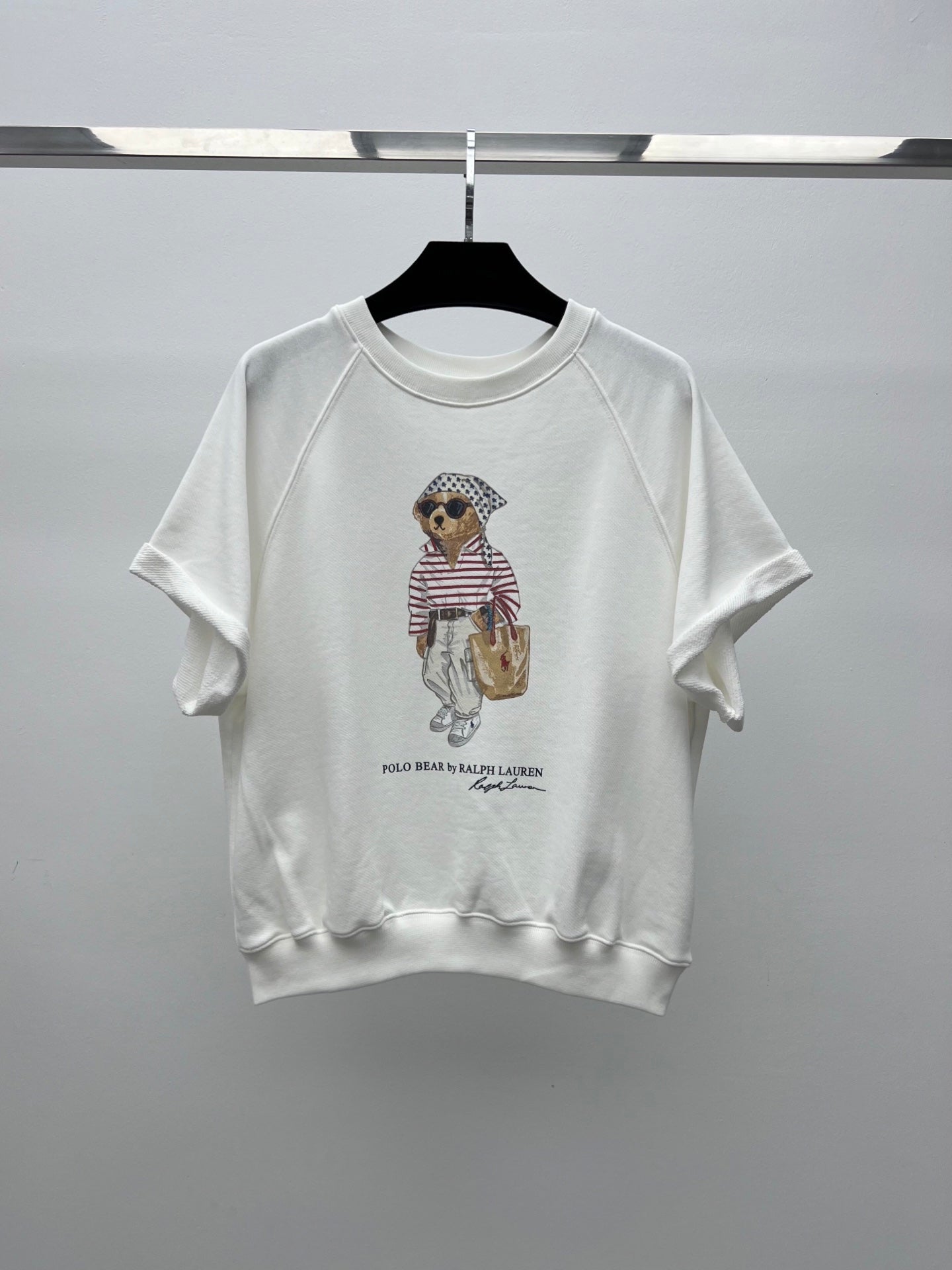 RALPH LAUREN 26S SHORT SLEEVE SWEATSHIRT 525