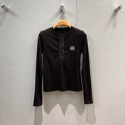 LOEWE 26S LONG-SLEEVE HENLEY SHIRT 608