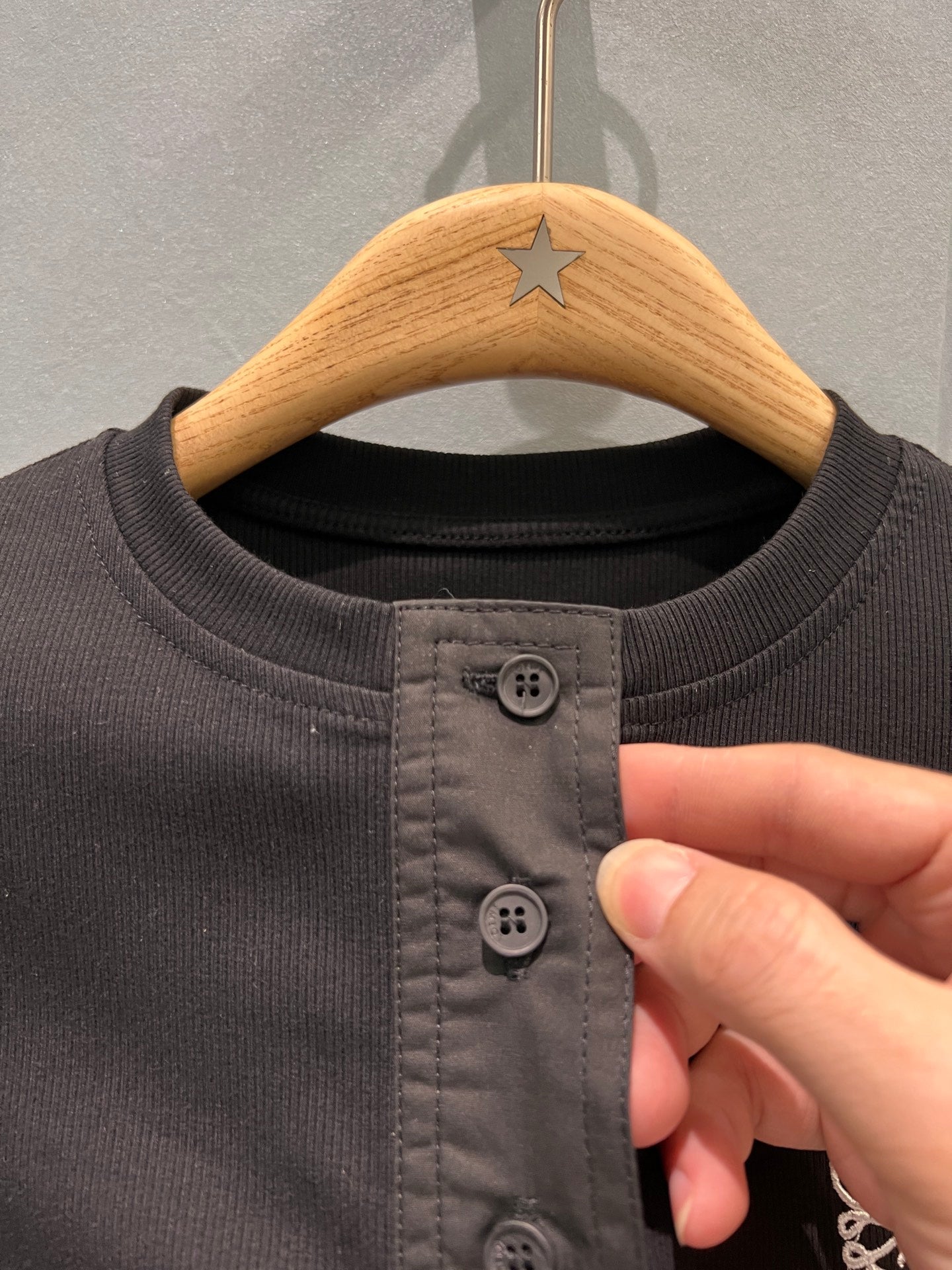 LOEWE 26S LONG-SLEEVE HENLEY SHIRT 608