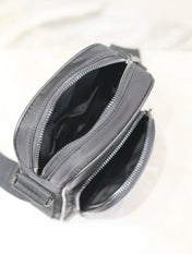 CITY MINI CAMERA BAG 18 IN BLACK ECONYL