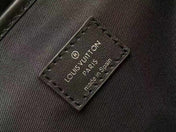 BACKPACK 44 IN GUN METAL DAMIER GRAPHITE CANVAS