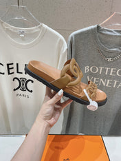 EXTRA SANDAL CARAMEL CALFSKIN