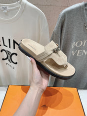 EMPIRE SANDAL PASTEL PINK SUEDE