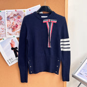 THOM 26S ROUND-NECK KNIT SWEATER 296