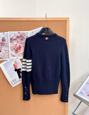 THOM 26S ROUND-NECK KNIT SWEATER 296