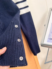THOM 26S ROUND-NECK KNIT SWEATER 296