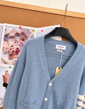 THOM 26S V-NECK KNIT CARDIGAN 287