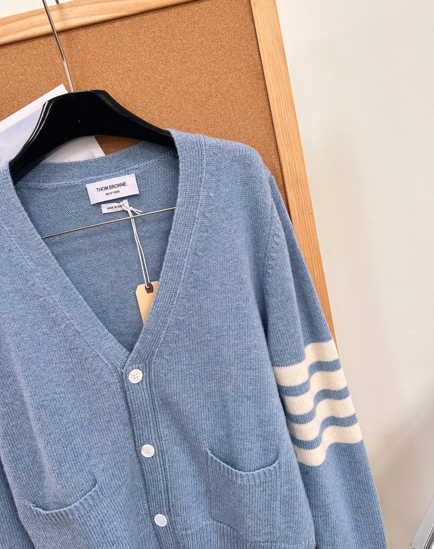 THOM 26S V-NECK KNIT CARDIGAN 287