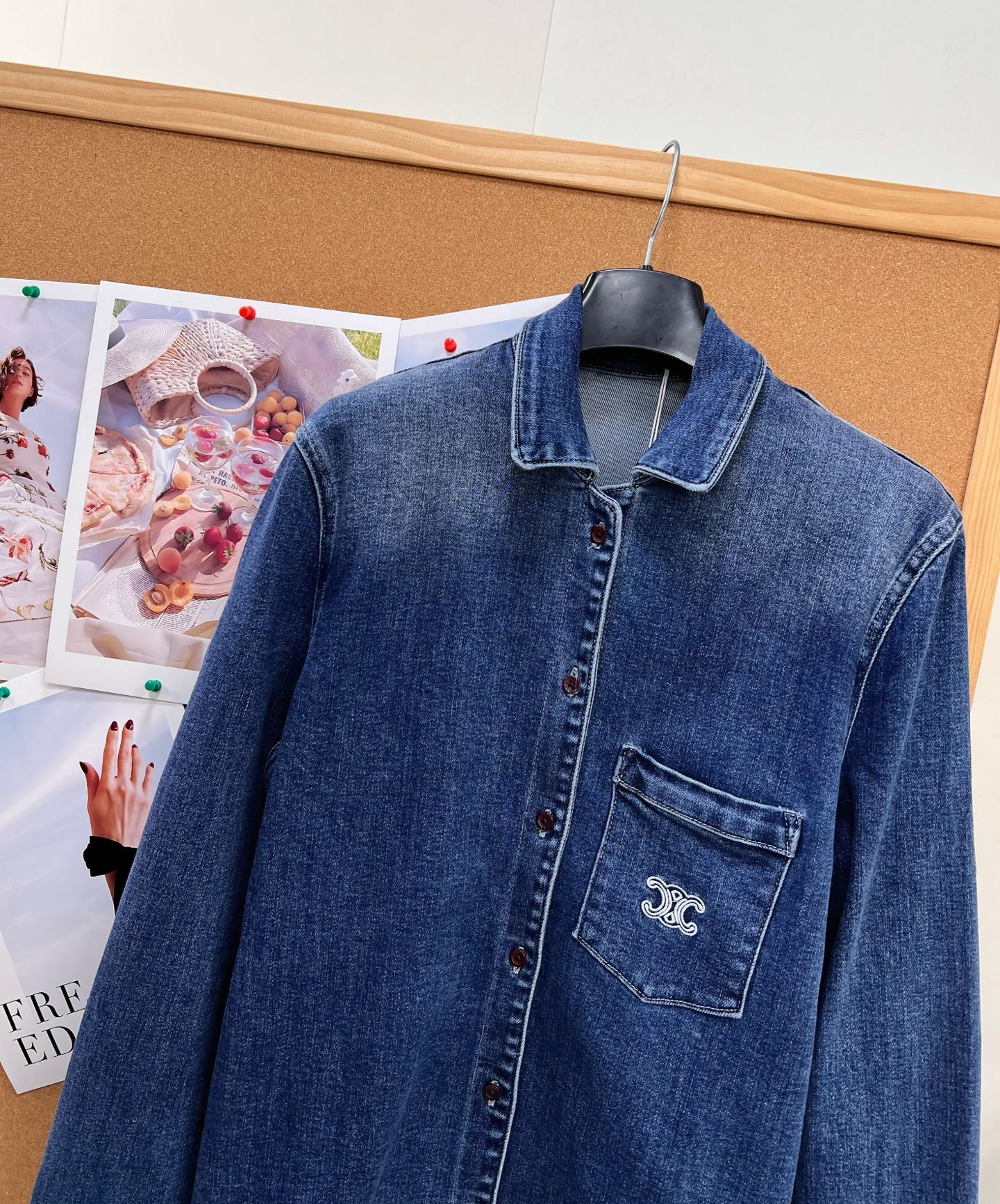 CELINE 26S DENIM SHIRT 644