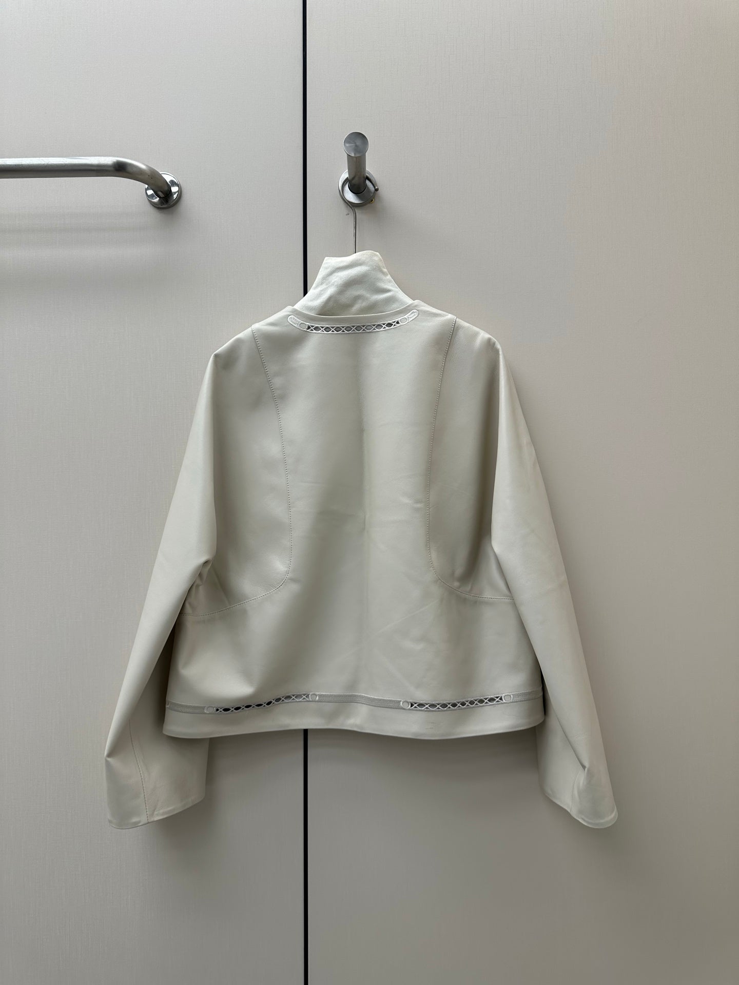 HERMES 26S LEATHER JACKET 818