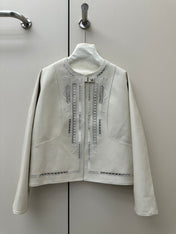 HERMES 26S LEATHER JACKET 818