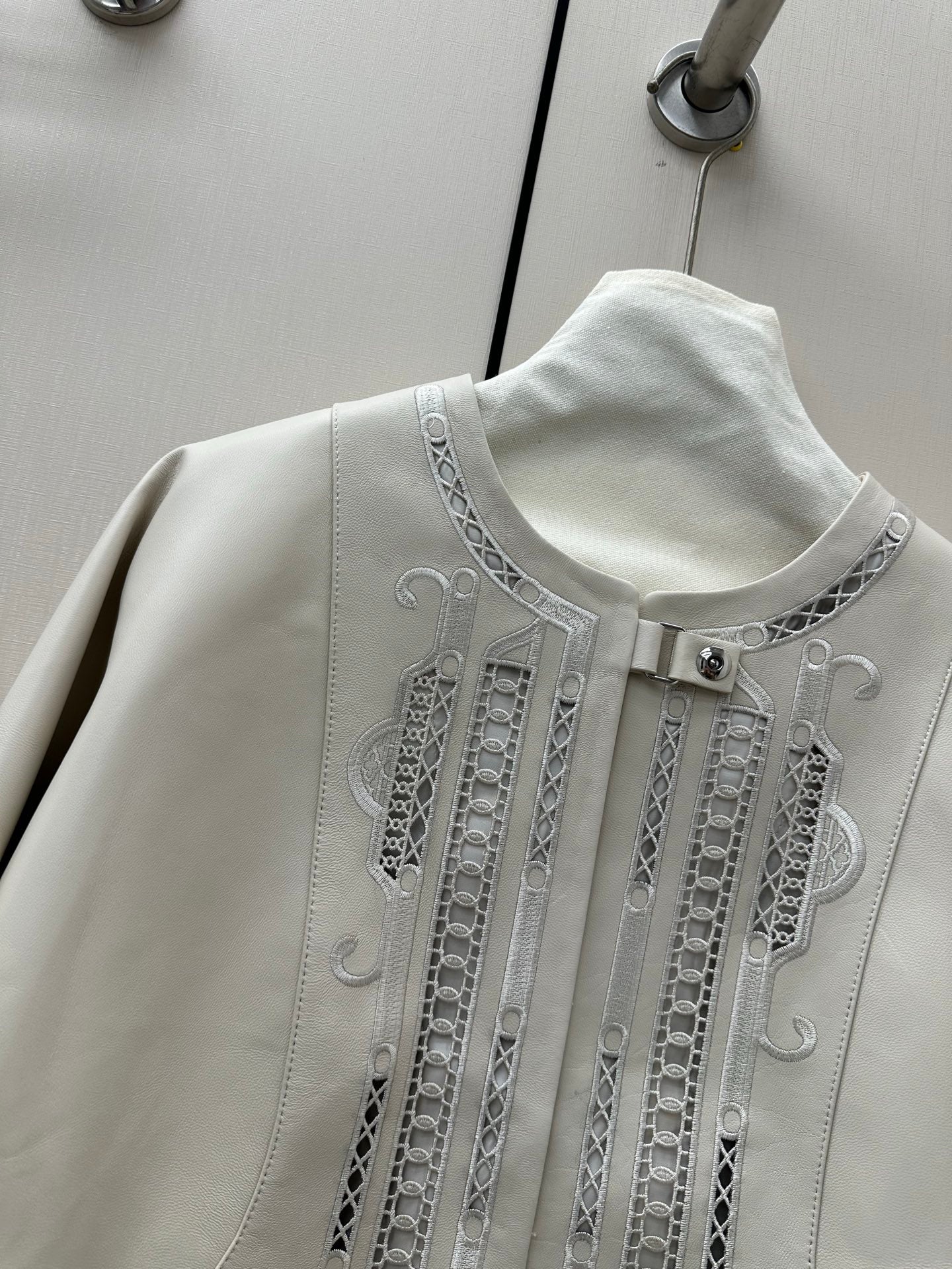 HERMES 26S LEATHER JACKET 818