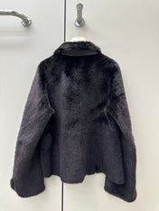 CELINE 26S ZIP-UP FUR JACKET 578