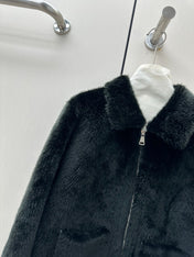 CELINE 26S ZIP-UP FUR JACKET 577