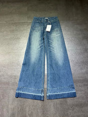 CELINE 26S HIGH-WAIST WIDE-LEG JEANS 744