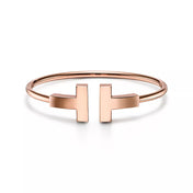 T WIDE WIRE BRACELET