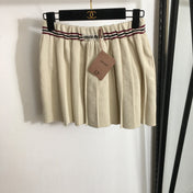 MIUMIU 26S KNITTED MINI PLEATED SKIRT 890